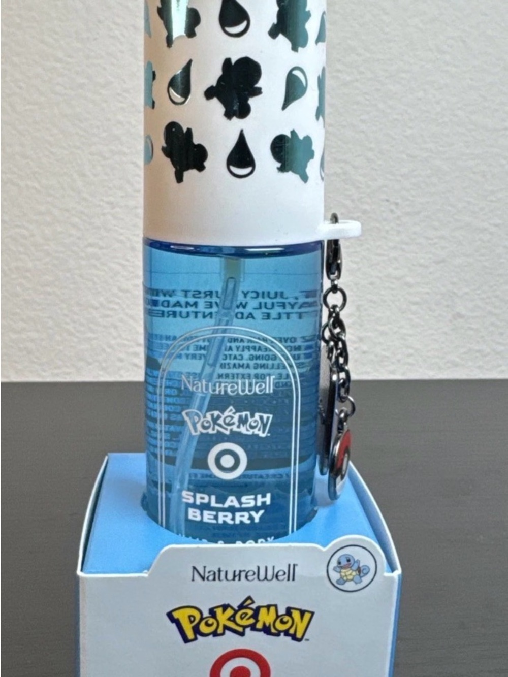 Pokémon + NatureWell Splash Berry Body and Hair Mist - Blue